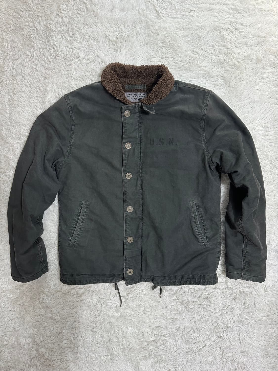 USN 덱자켓 스타일 양털 자켓 40 상품이미지1