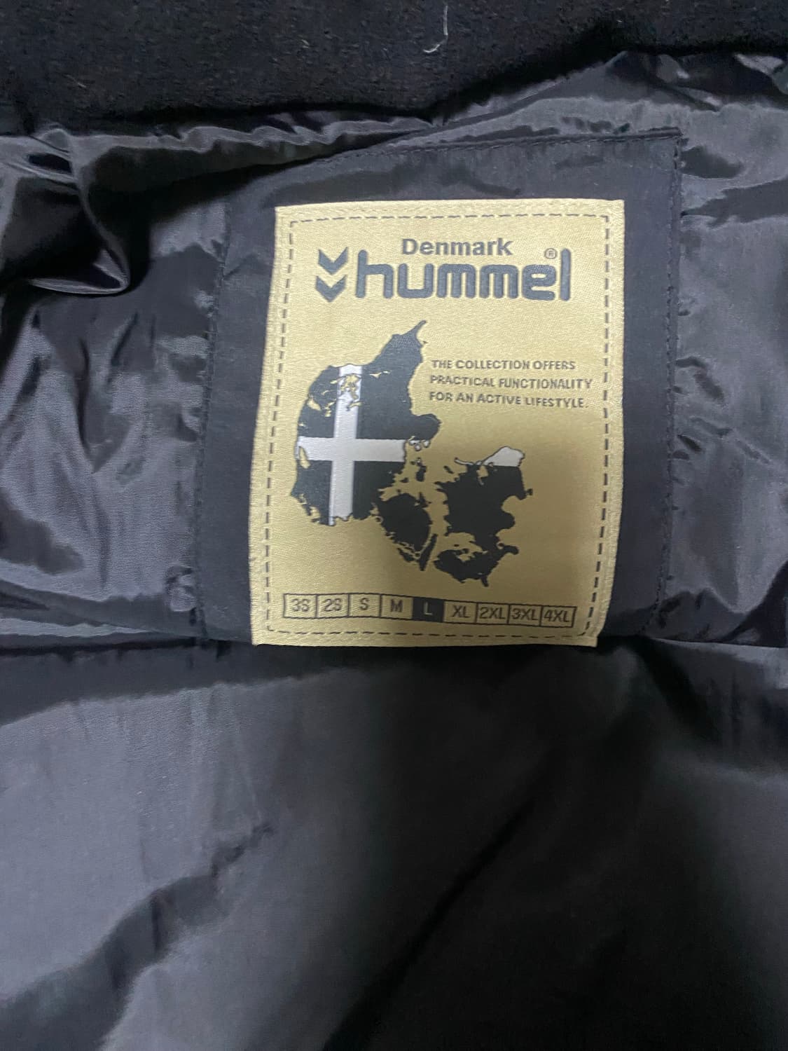 수원FC 03 선수 지급용 험멜 패딩 상품이미지5