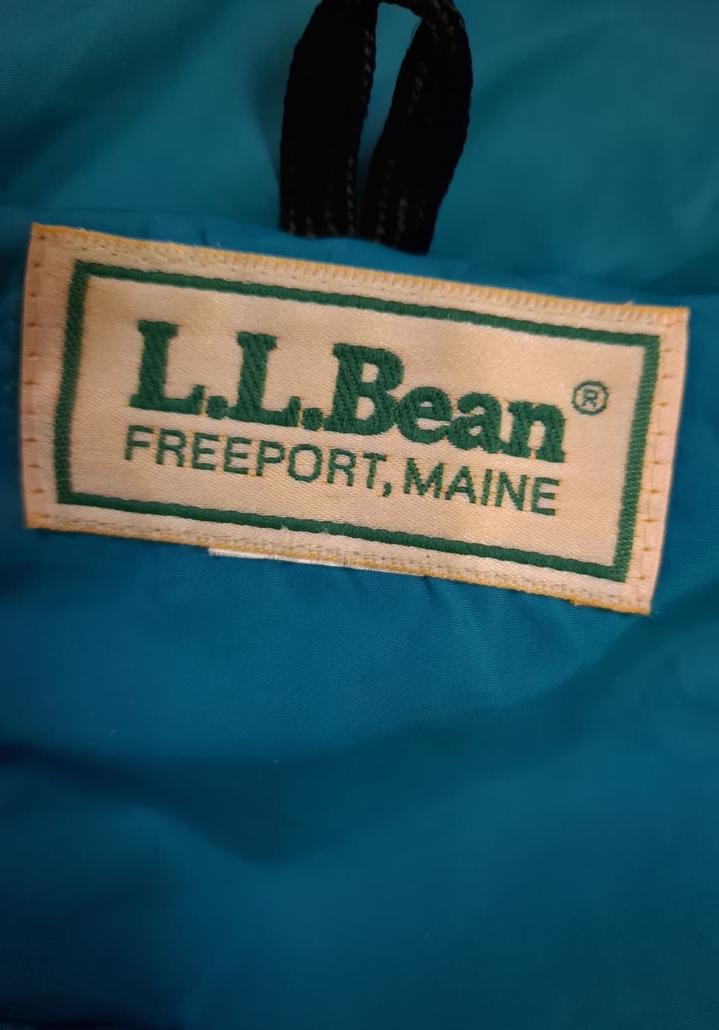 오리지날 80's 엘엘빈 다운 패딩 베스트 상품이미지2