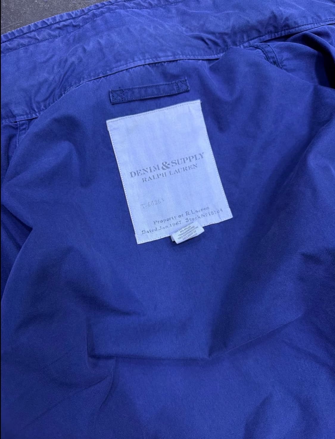 폴로 데님앤서플라이 필드자켓 프렌치워크자켓 상품이미지10