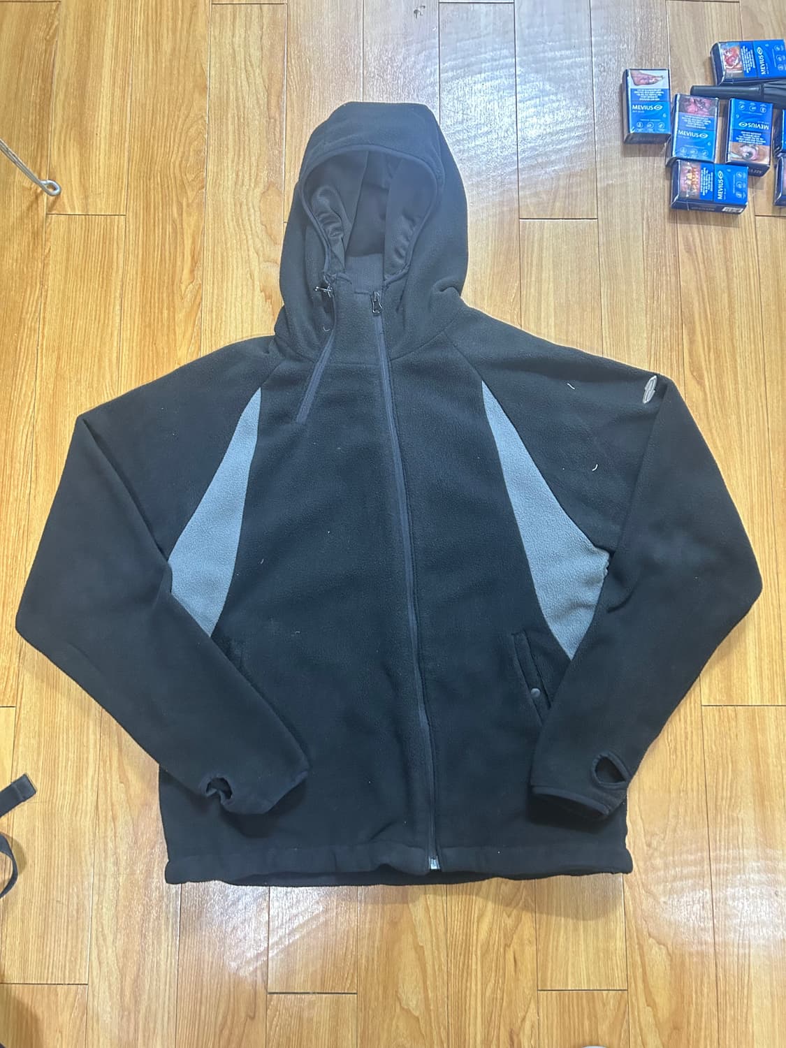 Opening Project 후드 플리스 집업 상품이미지1