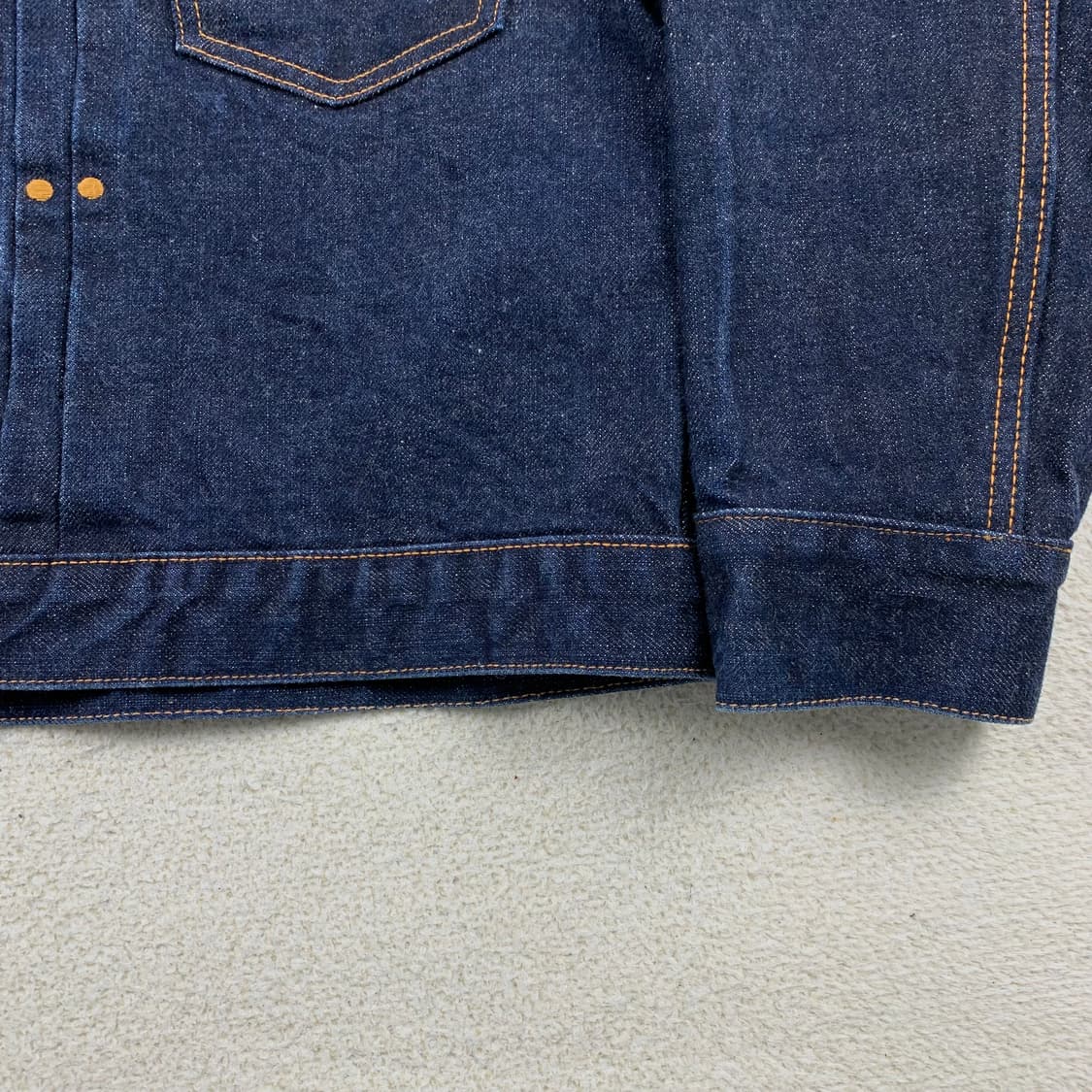 레드 토네이도 타입2 셀비지 데님 트러커 자켓 상품이미지5