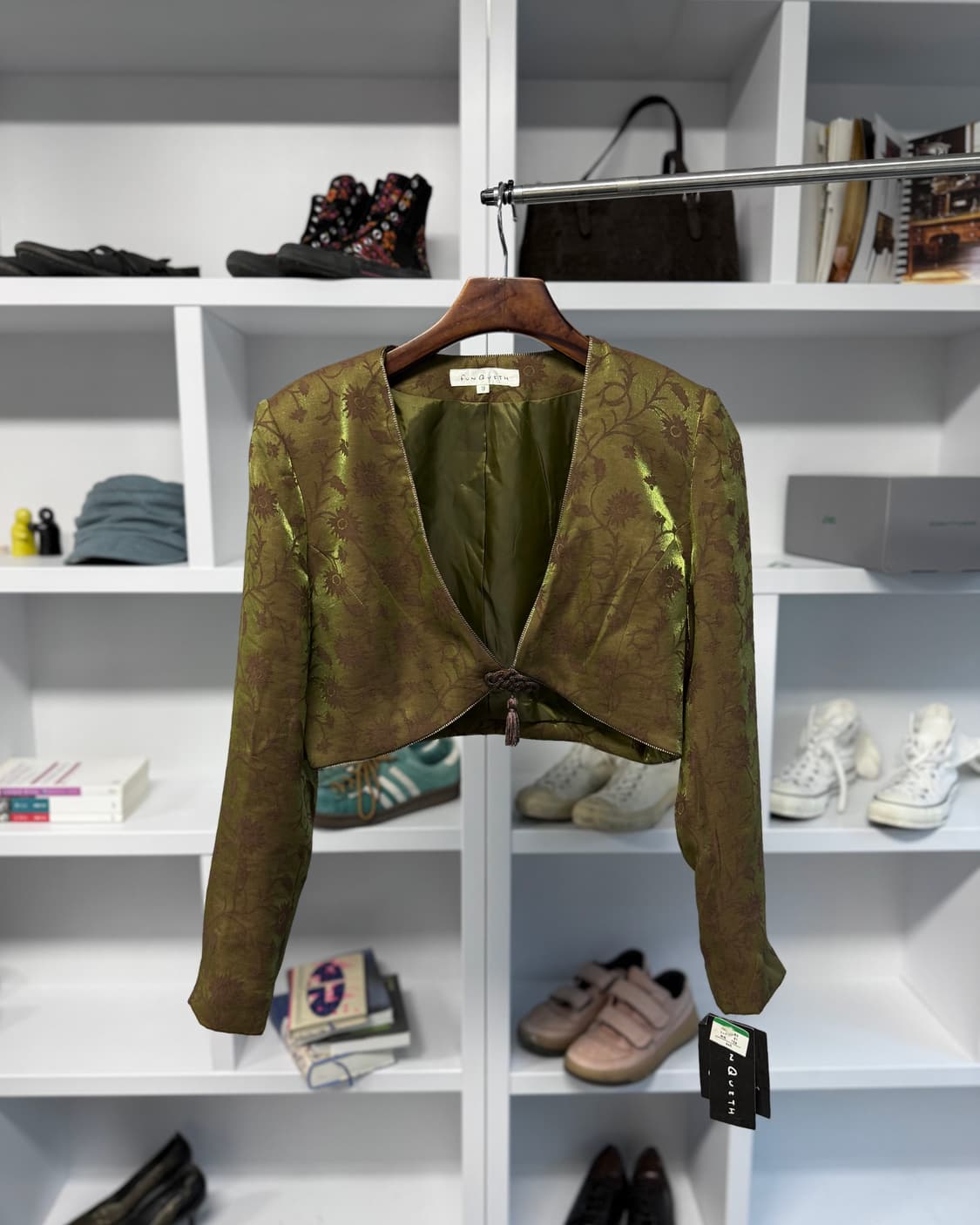 funqueth 에스닉 크롭 자켓 상품이미지1