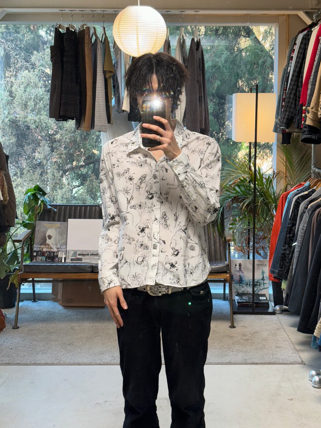 라드뮤지션 플라워스 셔츠 상품이미지3