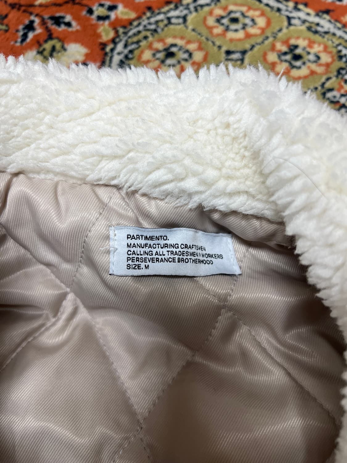 [M] 파르티멘토 3M 신슐레이트 보아 플리스 무톤 자켓 상품이미지7