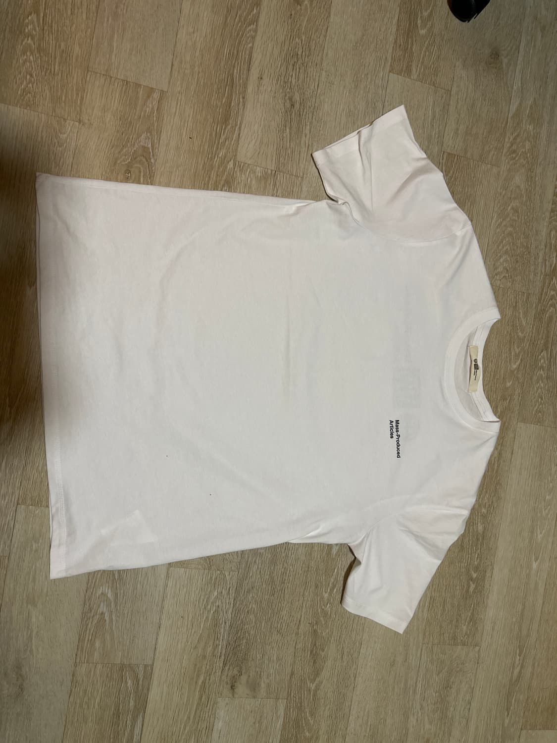 MPa T-SHIRT (WHITE) 플라스틱프로덕트 상품이미지2