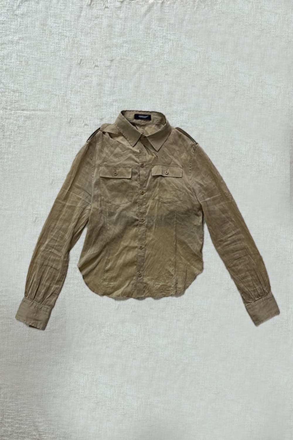 UNDERCOVER Open-Back Cut-Out Shirt 상품이미지3