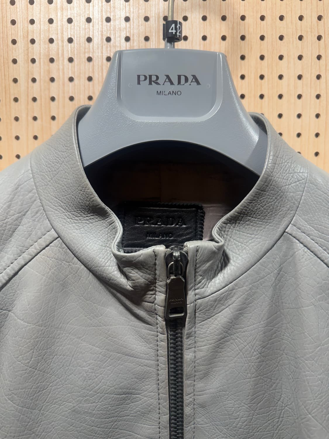 PRADA 2011 Leather Biker Jacket 상품이미지2