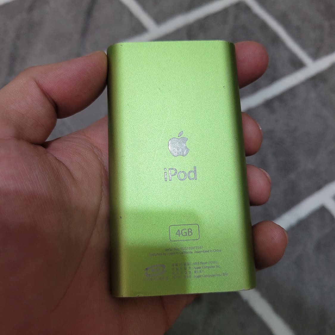 애플 아이팟 미니 a1051 4기가 그린 색상 상품이미지3