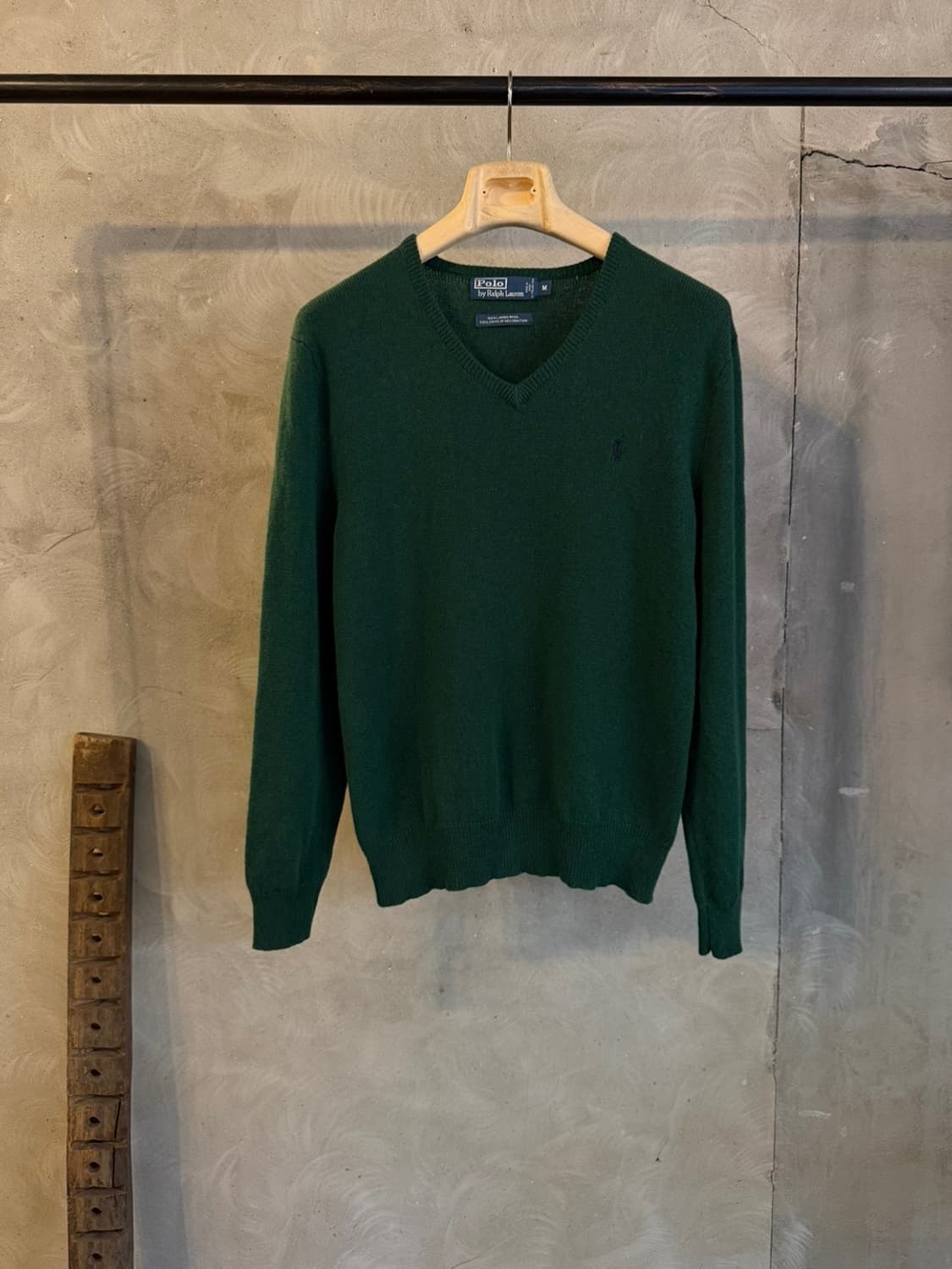 폴로 랄프로렌 램스울 브이넥 니트 100 상품이미지10