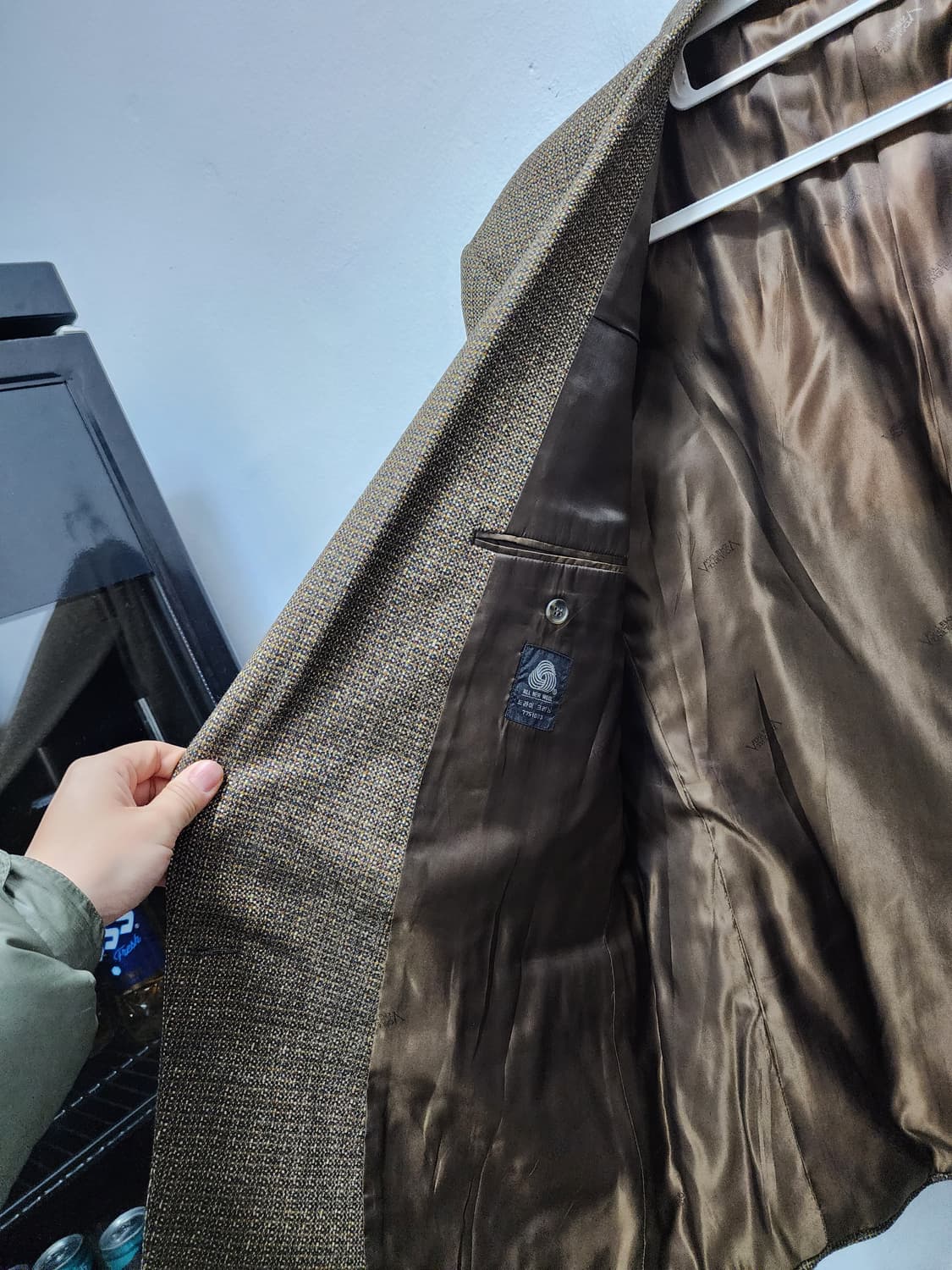 90s VOSLENZA 오버핏 더블브레스티드 블레이저 상품이미지6