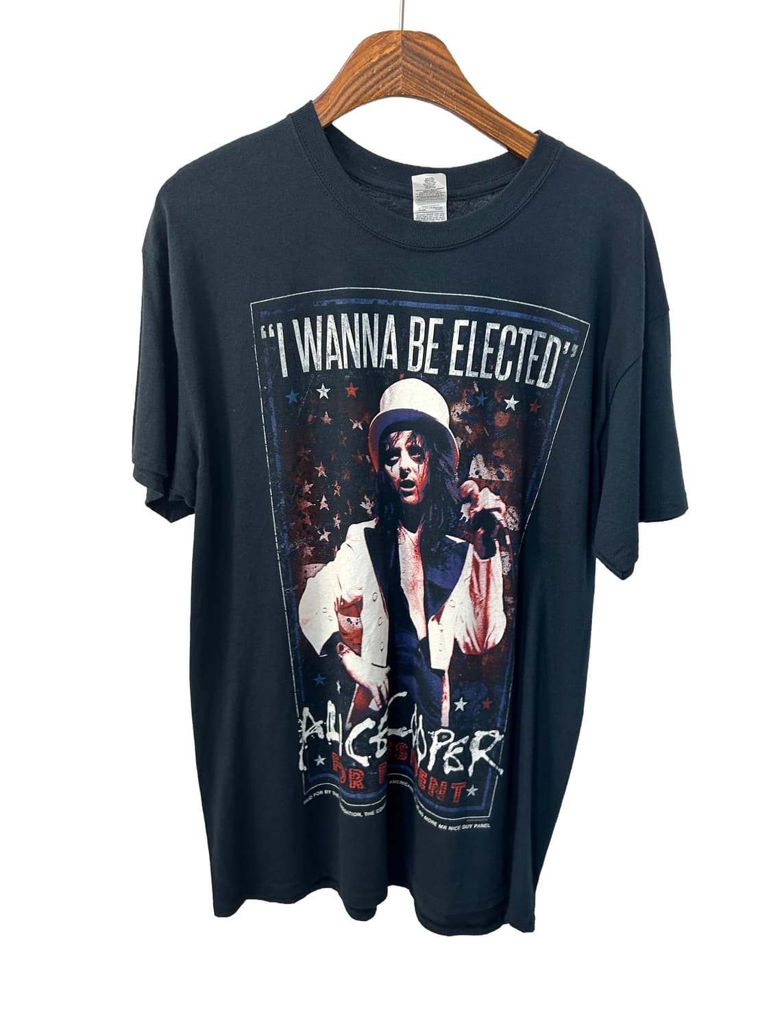 길단 앨리스 쿠퍼 "I WANNA BE ELECTED" 반팔 티셔츠 상품이미지1