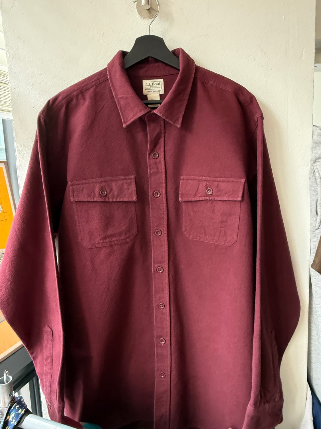 L.L bean 엘엘빈 코튼 셔츠 자켓 XL 상품이미지1