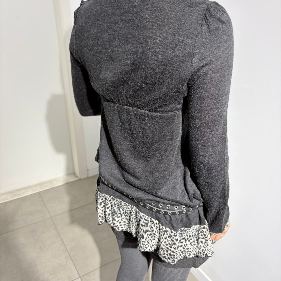 Klein plus 갸루 호피 티셔츠 상품이미지5