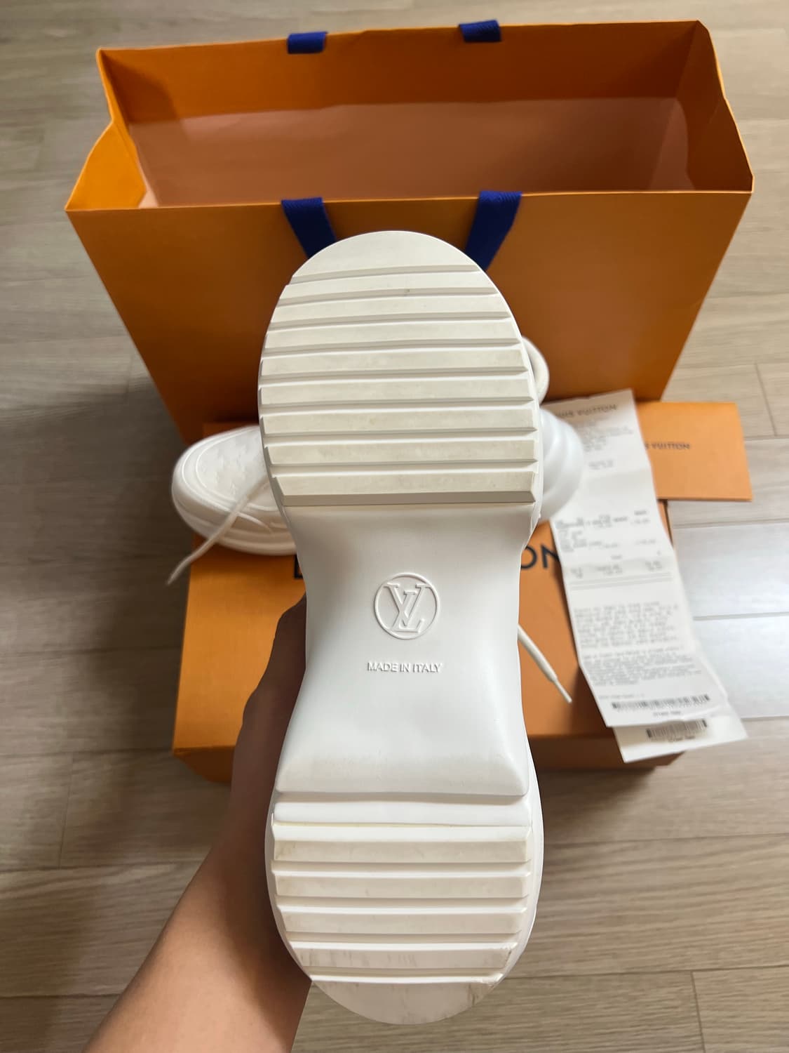 루이비통 아치라이트 화이트 레더(38) 상품이미지6