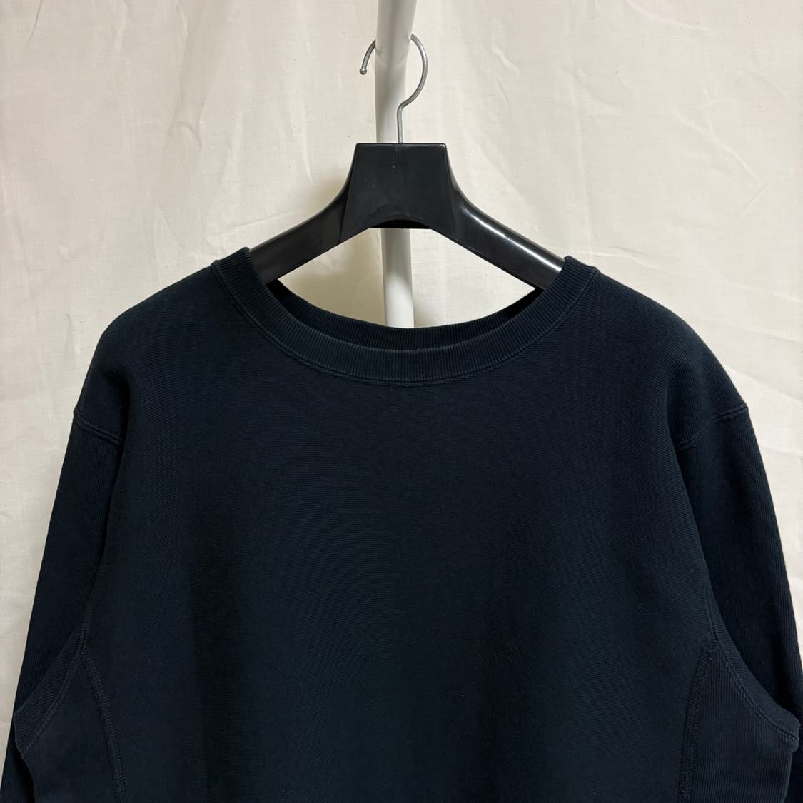 챔피온 리버스위브 맨투맨 스웻셔츠 / 블랙, L 상품이미지2