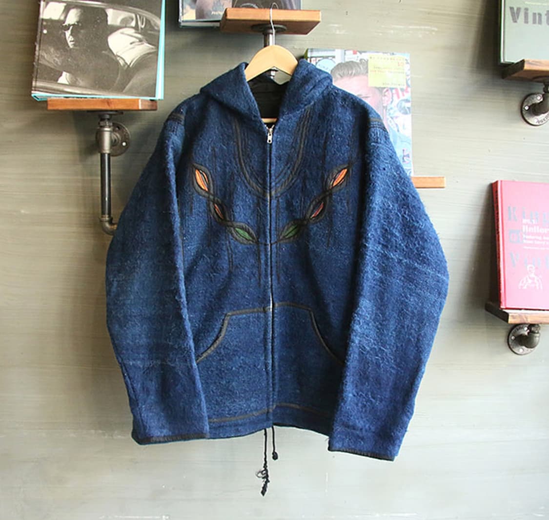 사우스아메리카 인디안 드림캐쳐 울 자켓 빈티지 상품이미지1