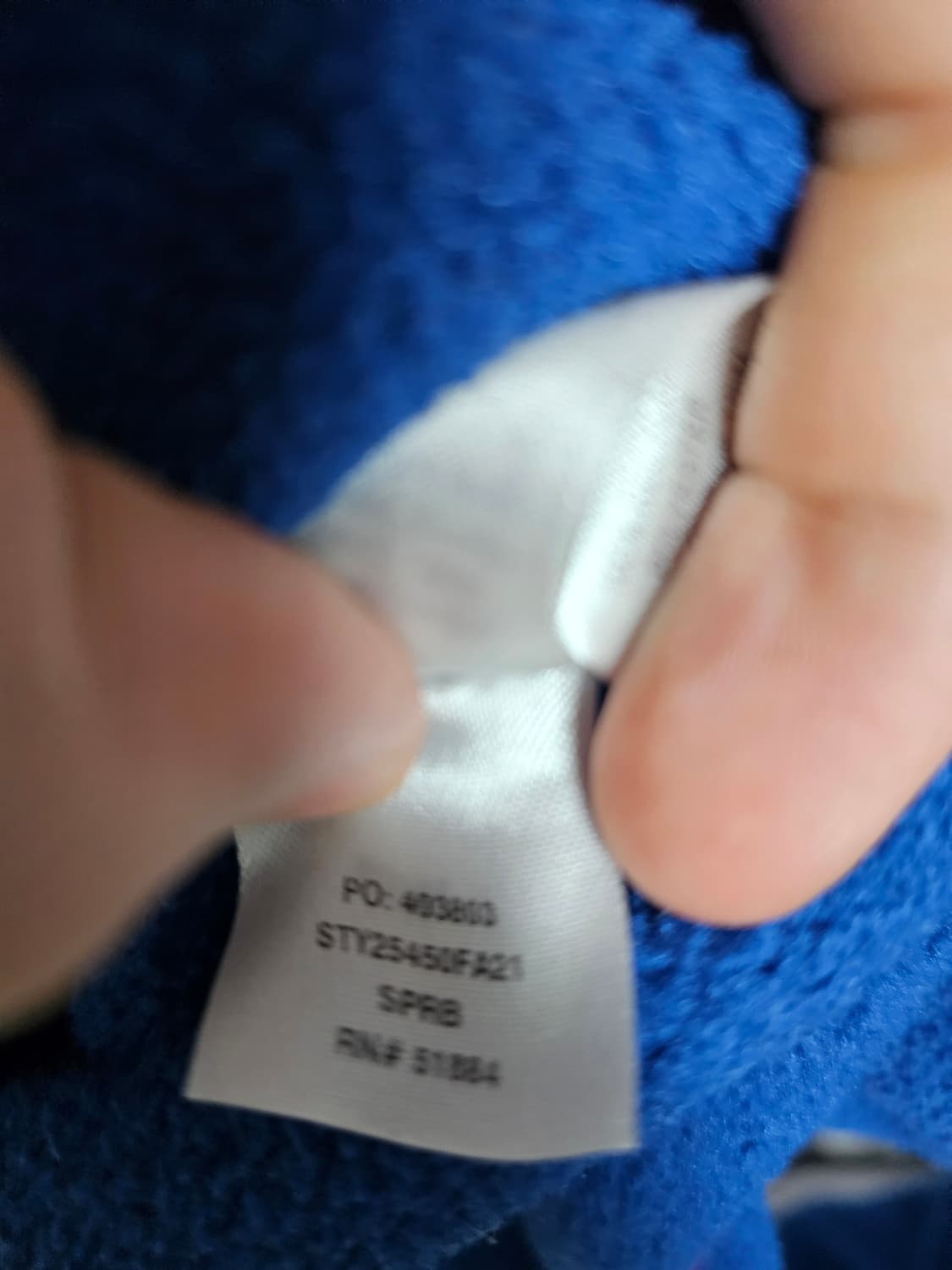 파타고니아 신칠라 XL 블루 퍼플 상품이미지3