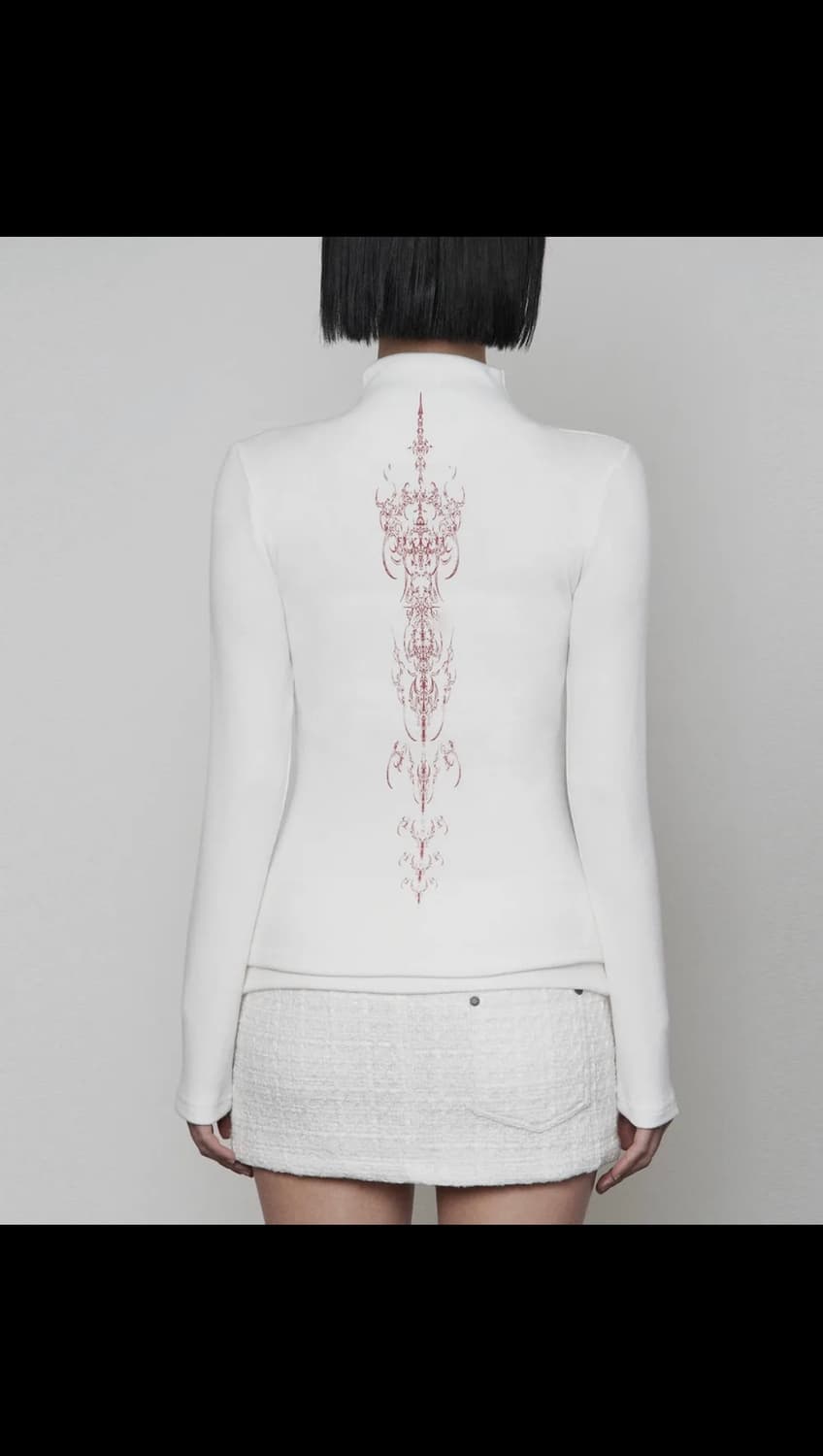 에트오소메 하프터틀넥 롱슬리브 상품이미지1