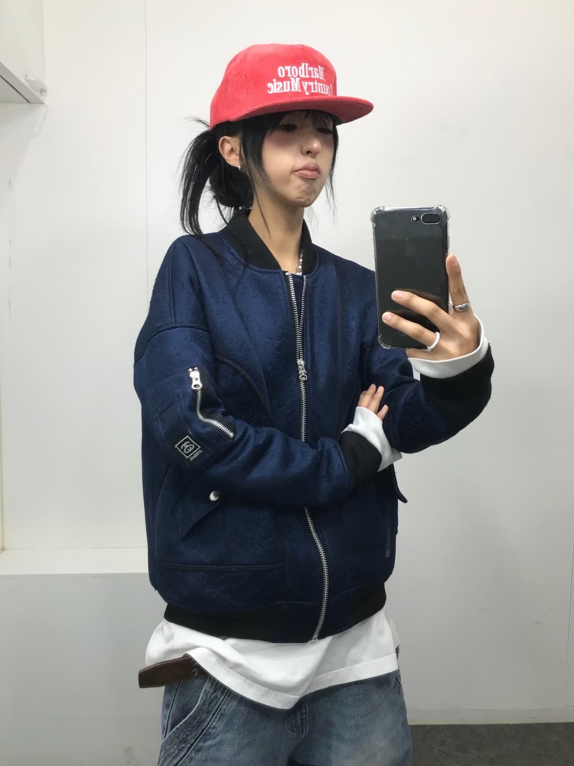 Stussy World Tour Ma-1 Jacket 상품이미지8