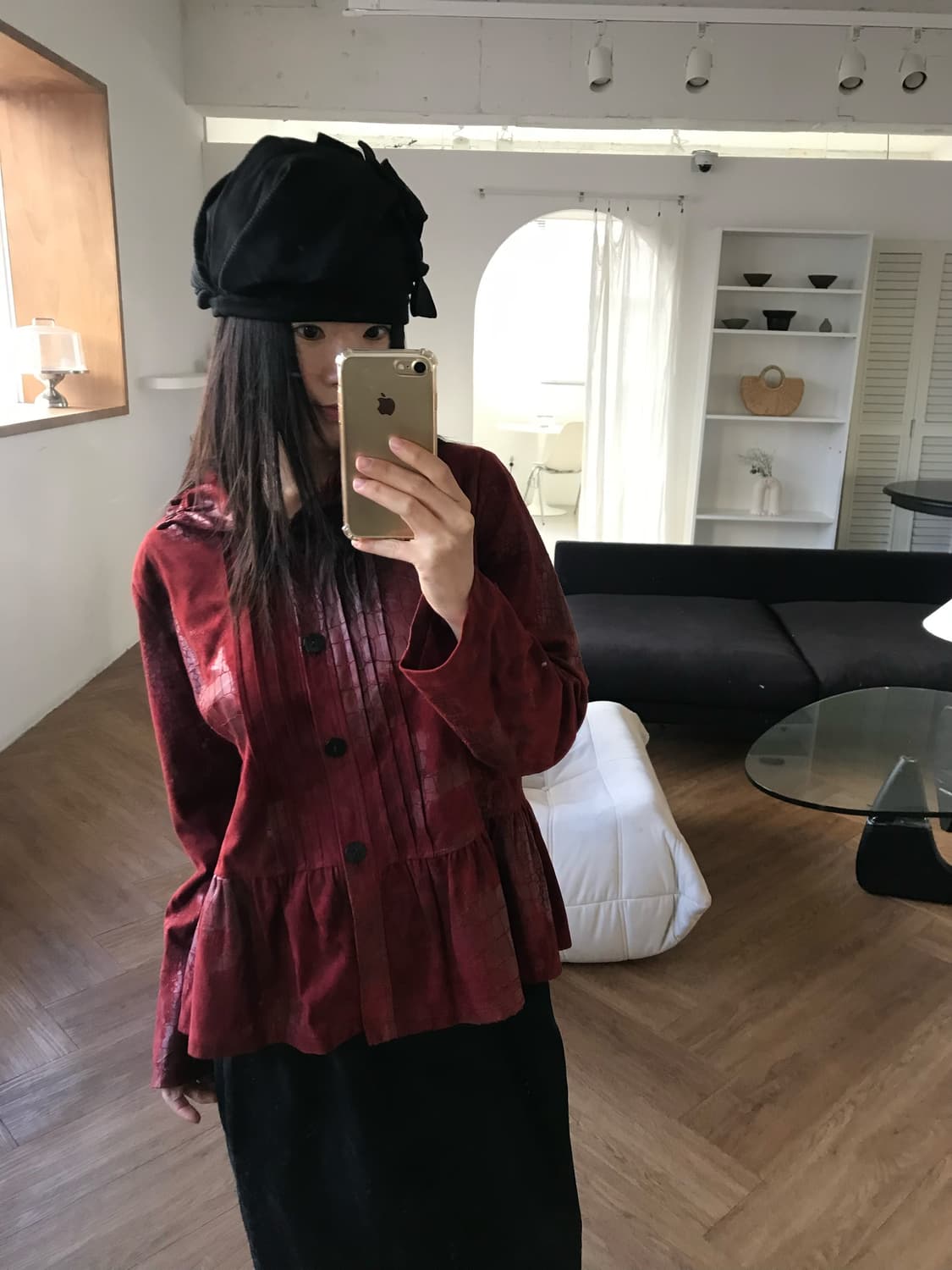 vintage frill blouse 상품이미지1