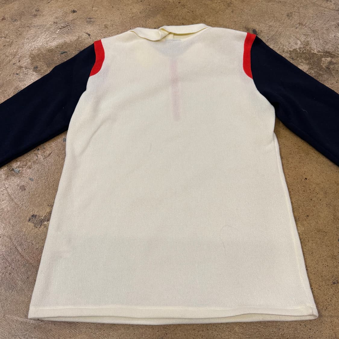 [정품/105] EVISU 에비수 배색 긴팔 폴로티 b17 상품이미지4