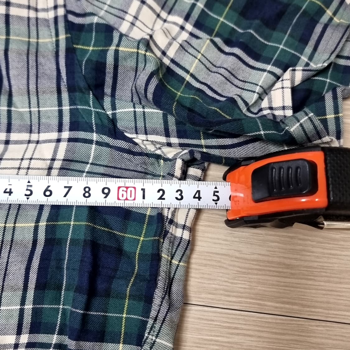 빈티지 폴로 랄프로렌 반팔 체크 셔츠(105) 상품이미지8