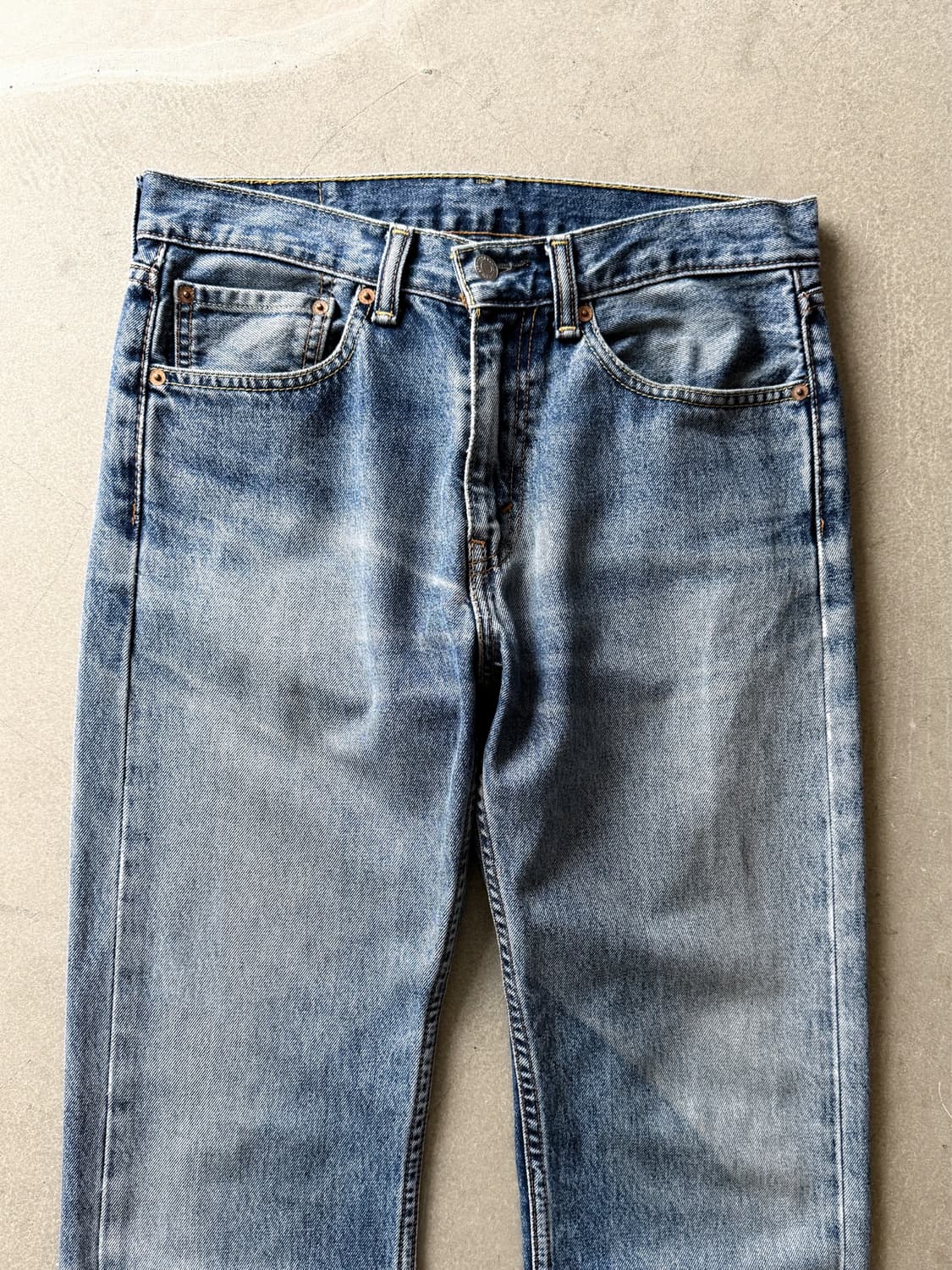 Vintage Levi's 505 Washing Denim Pants 상품이미지3