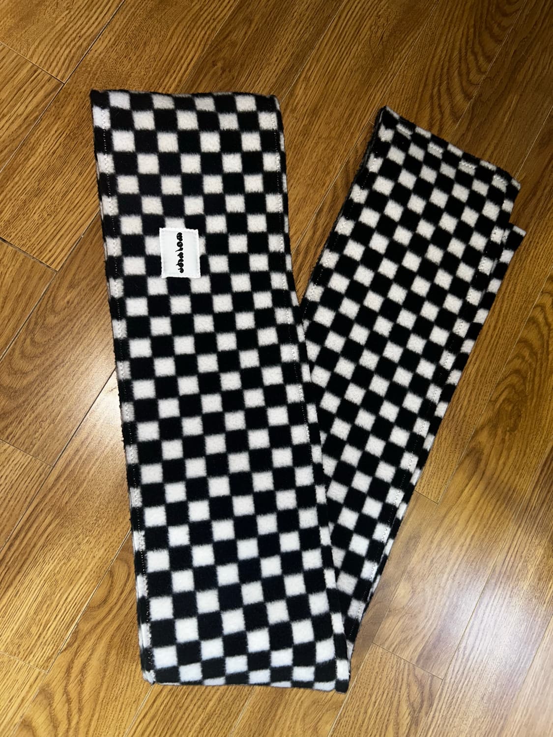 체커보드 목도리 상품이미지1