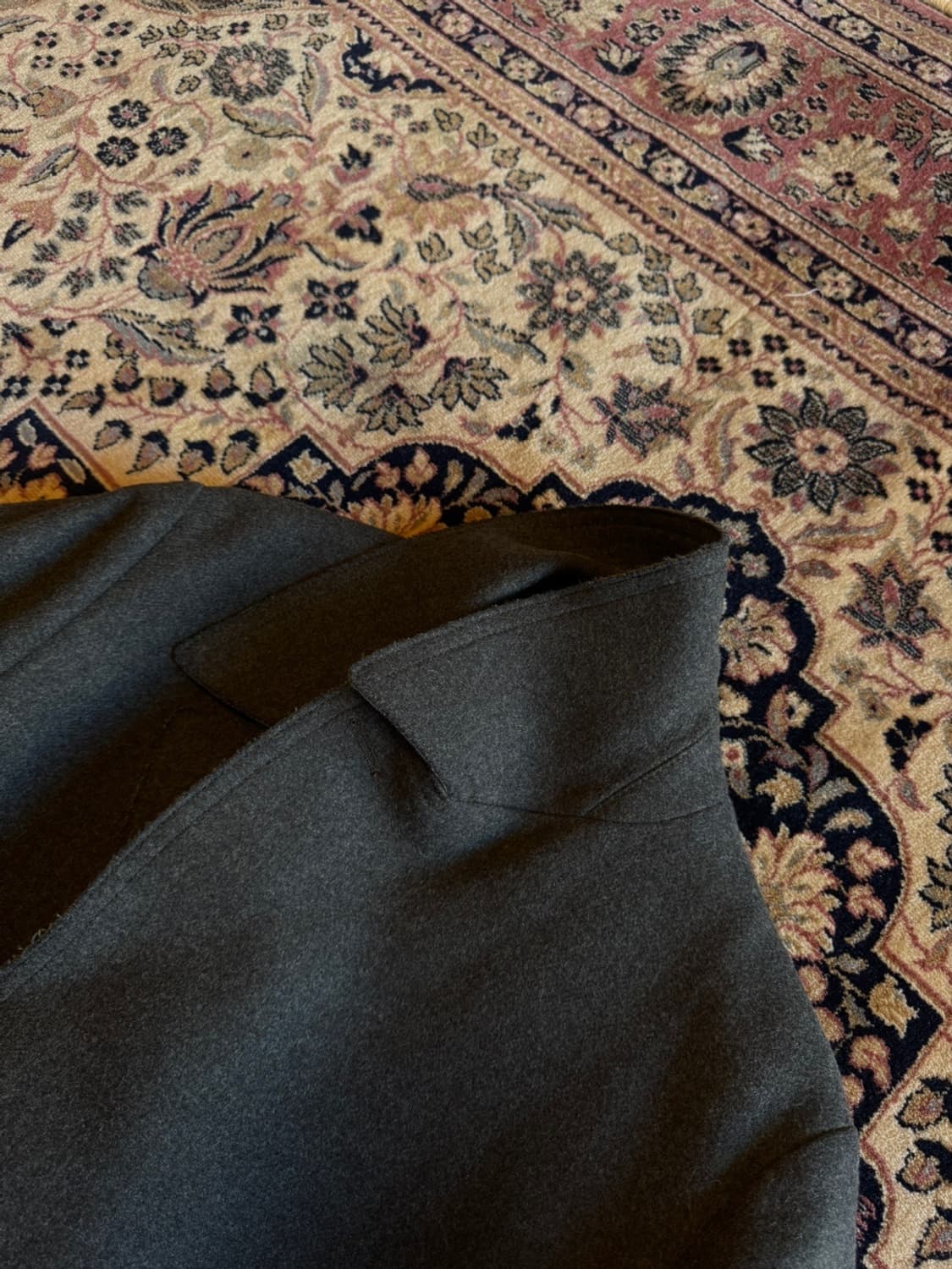 아르마니 꼴레지오니 더블 브레스티드 코트 100 상품이미지5