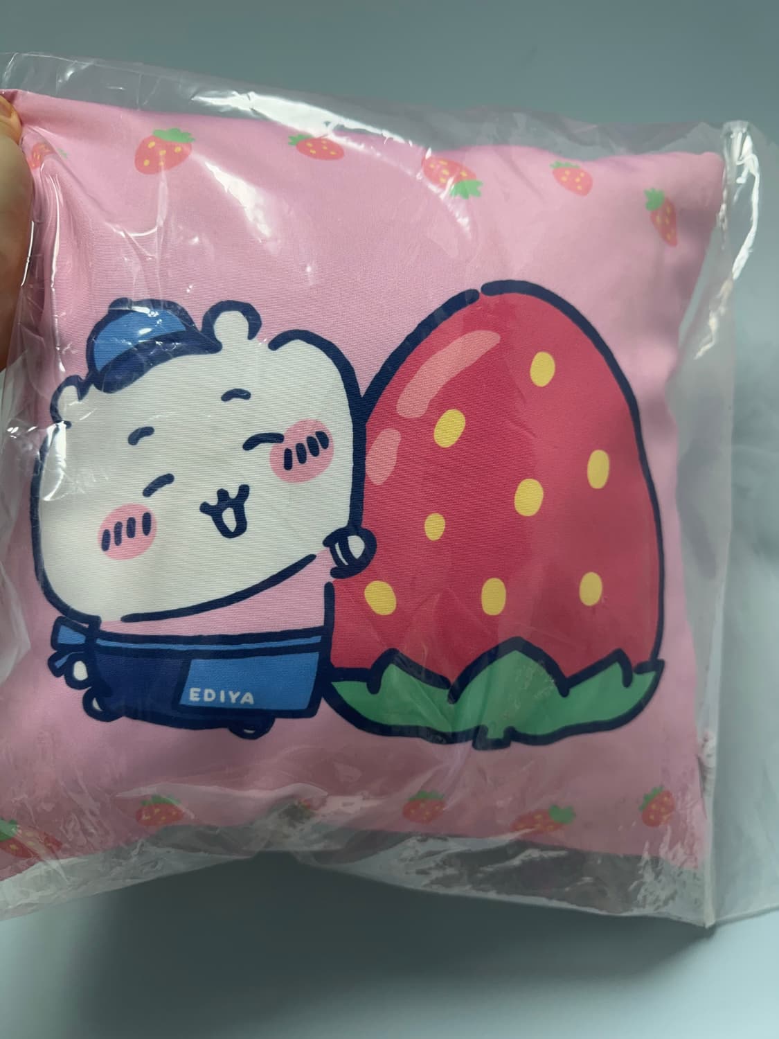 치이카와 먼작귀 이디야 콜라보 쿠션 새상품 굿즈 하치와레 우사기 상품이미지2