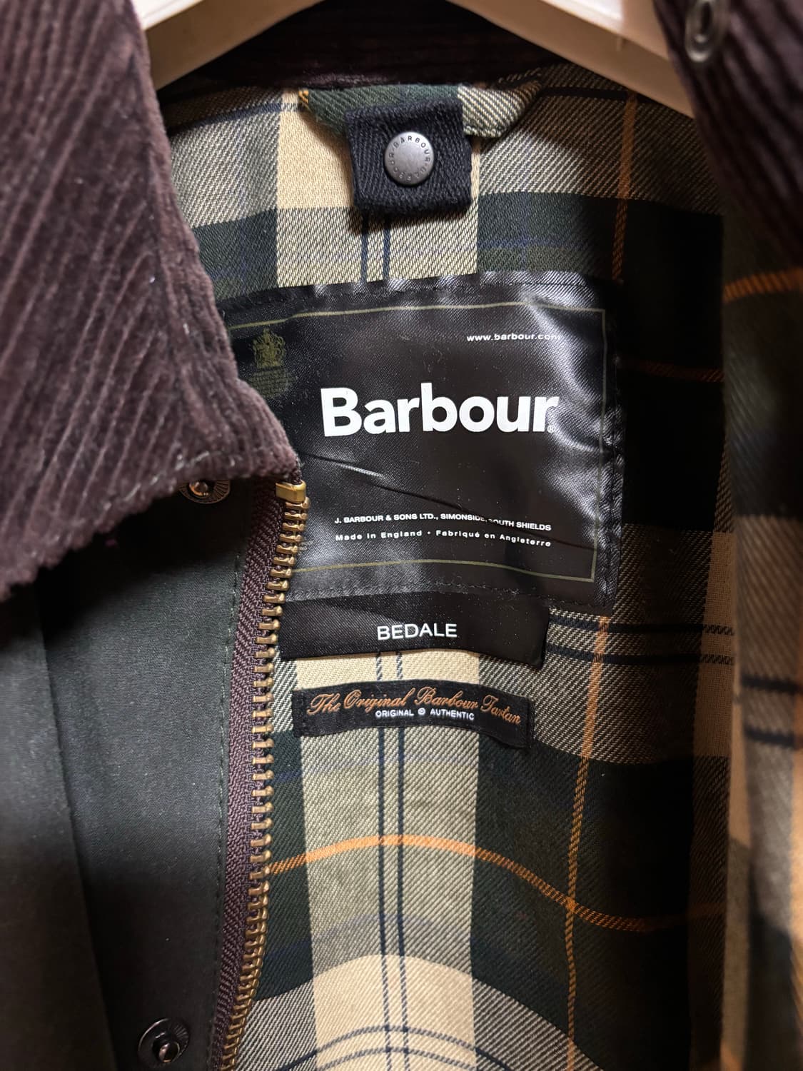 바버 비데일 올리브 C32 상품이미지2