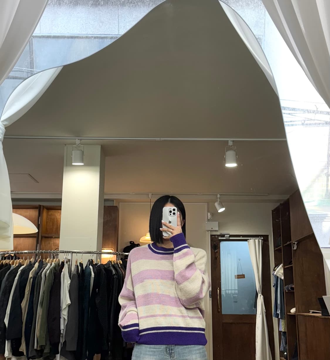 이자벨마랑 글로위 스트라이프 니트 상품이미지2