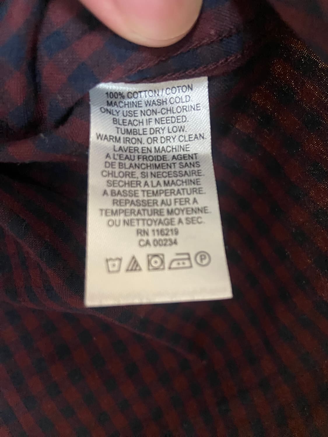 Steven Alan 면 체크셔츠  XS 상품이미지3