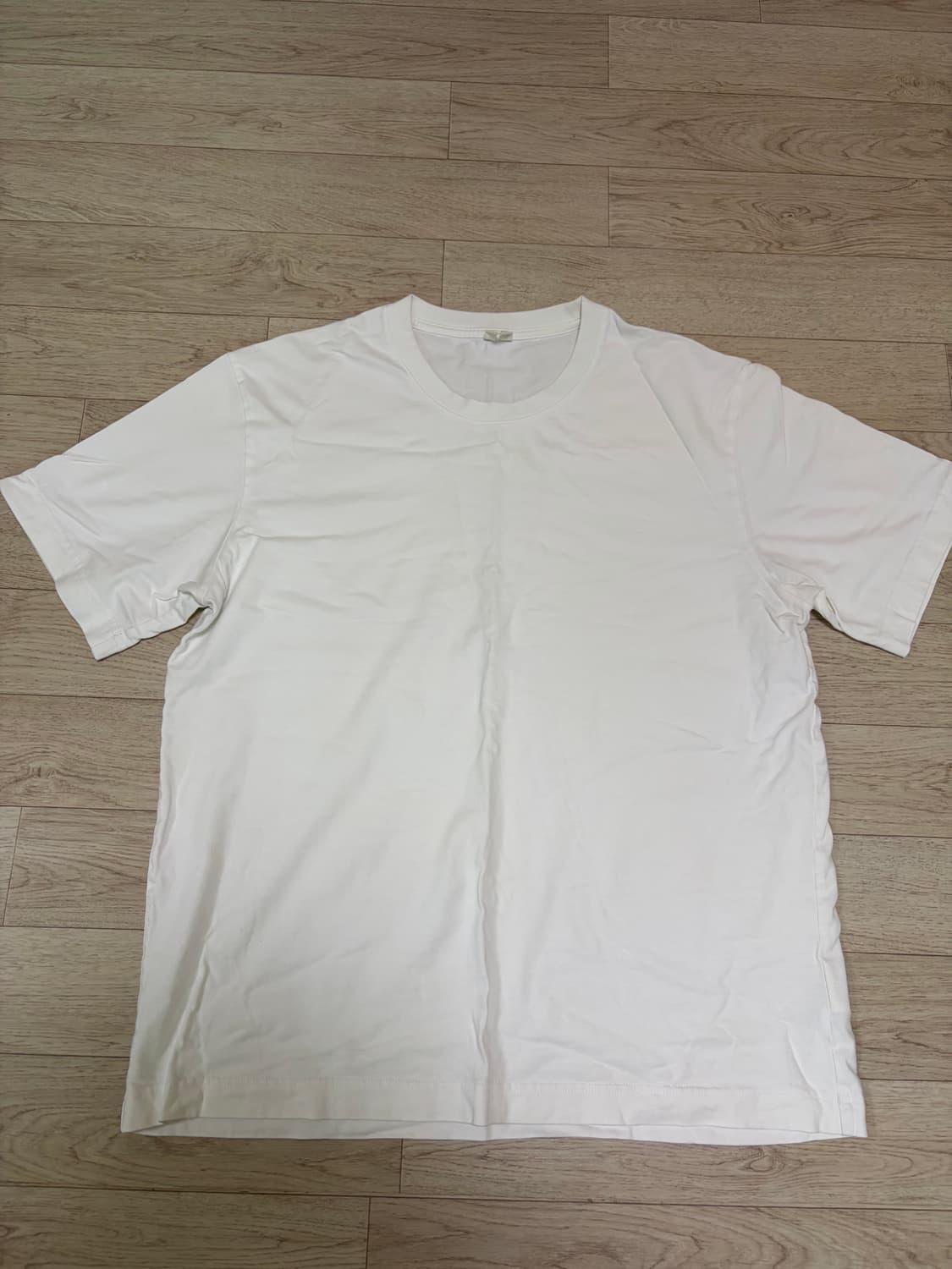 (L) 아르켓 220 GSM 릴랙스드 티셔츠 화이트 상품이미지1