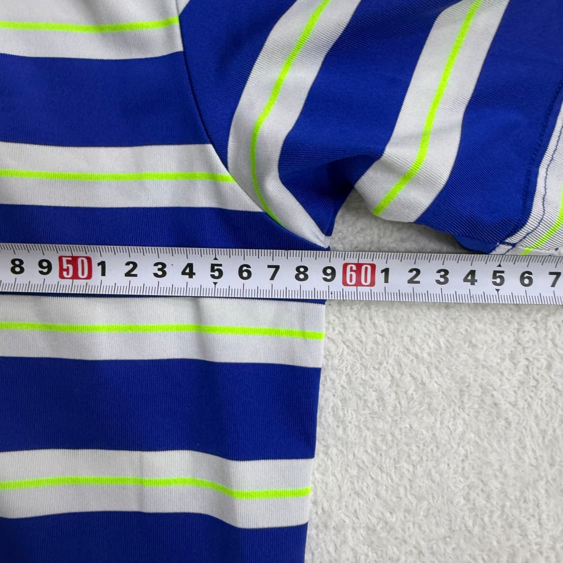 XL 언더아머 스트라이프 반팔 카라티 0519T 상품이미지5