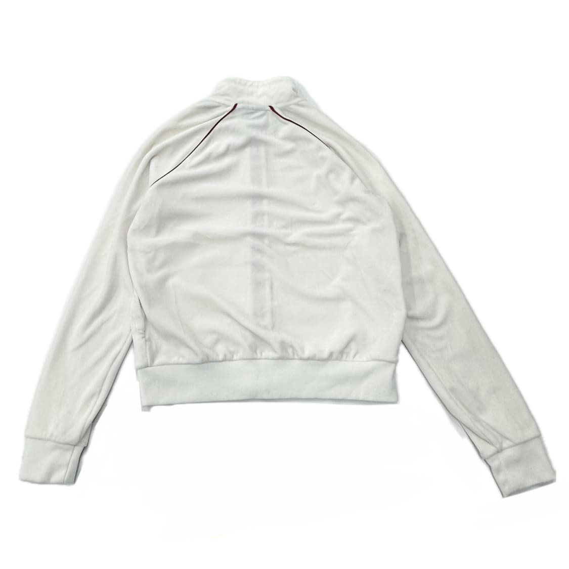 재팬 화이트 레드 벨벳 나이키 져지 집업 슬림 스포티 데코라 괴짜 상품이미지3