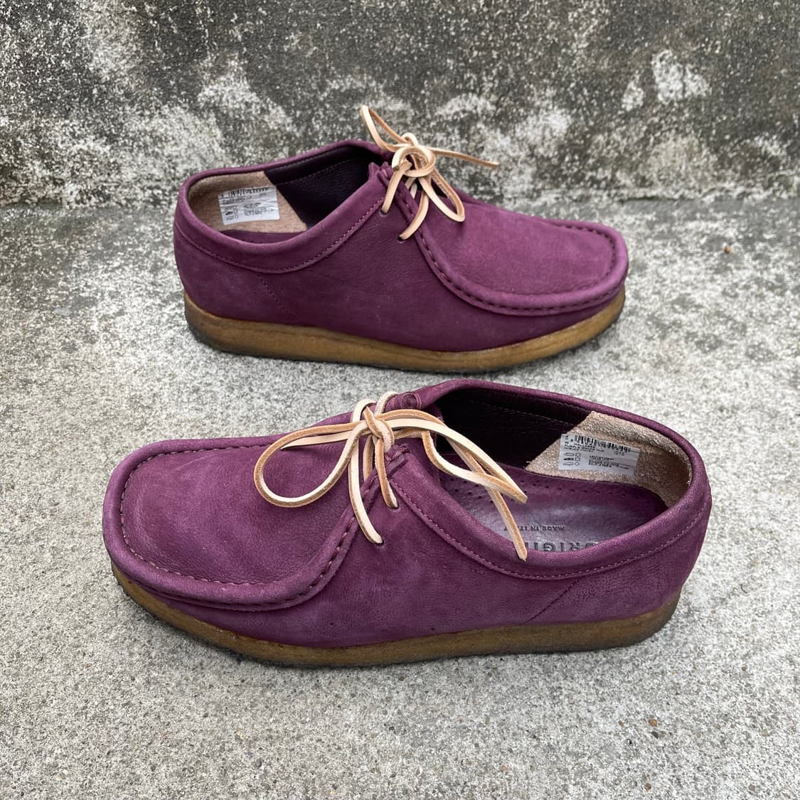 [245] 클락스 왈라비 PURPLE made in italy 상품이미지3