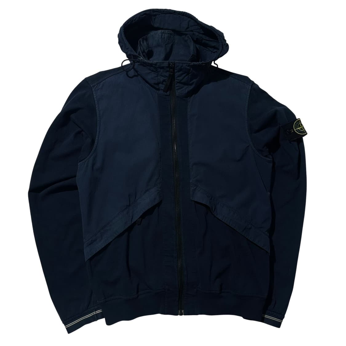 (매장판) 스톤아일랜드 사이드 로고 와펜 후드 자켓 상품이미지2