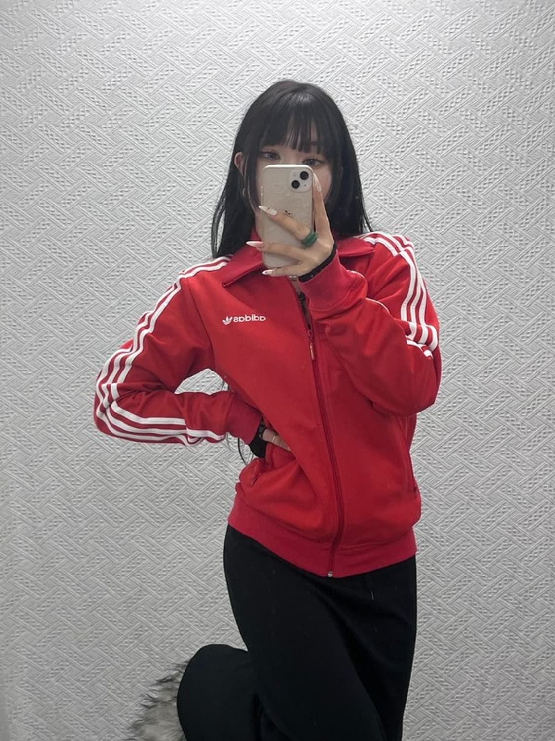 아디다스 레트로 Y2K 빈티지 90's 져지 집업 90 C09372 상품이미지1