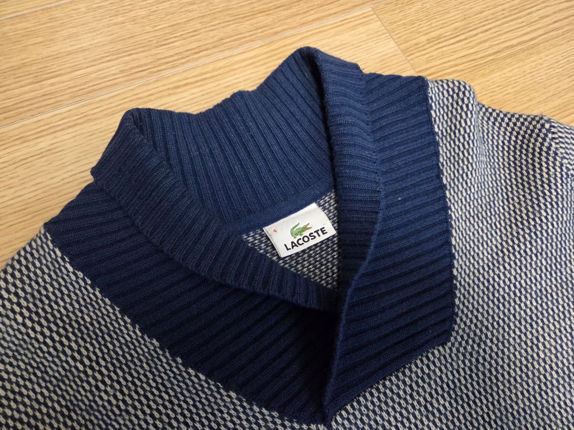 라코스테 숄카라 하찌  니트 상품이미지4