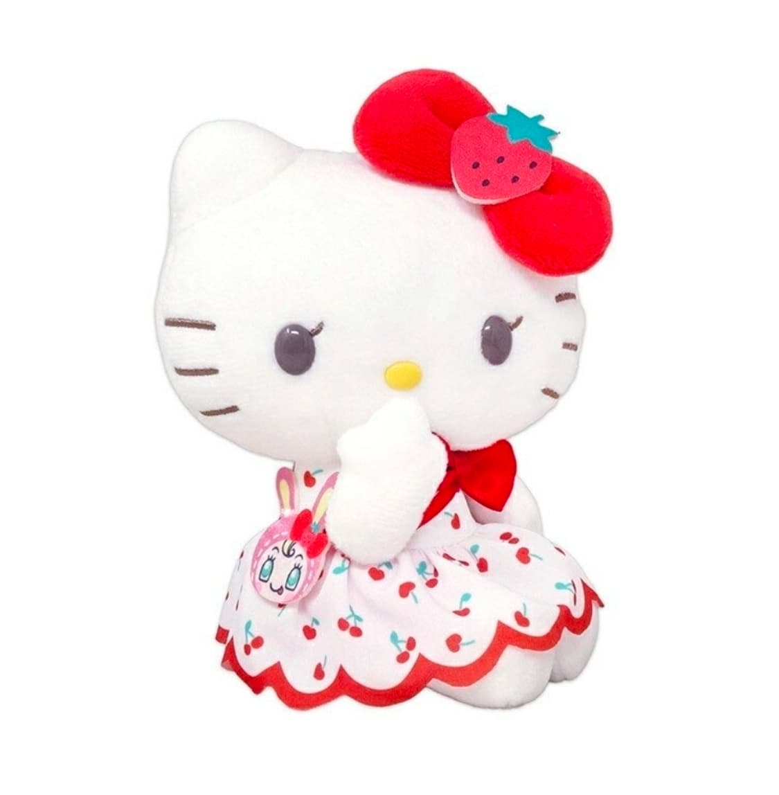 산리오 x 메조피아노 헬로키티 콜라보 시리즈 누이구루미 장식인형 헬로키티 상품이미지1