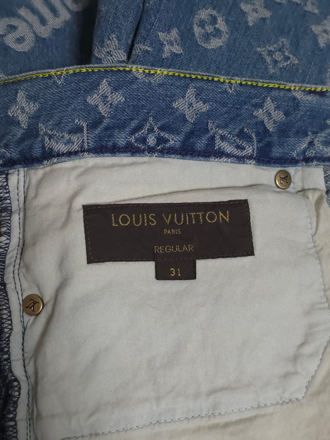 [31] 슈프림 루이비통 모노그램 데님팬츠 상품이미지6