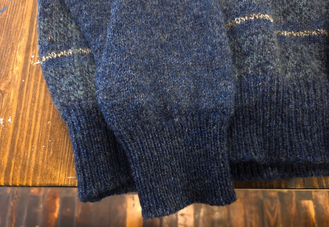 스코틀랜드 메이드 셔틀랜드울 니트 상품이미지8