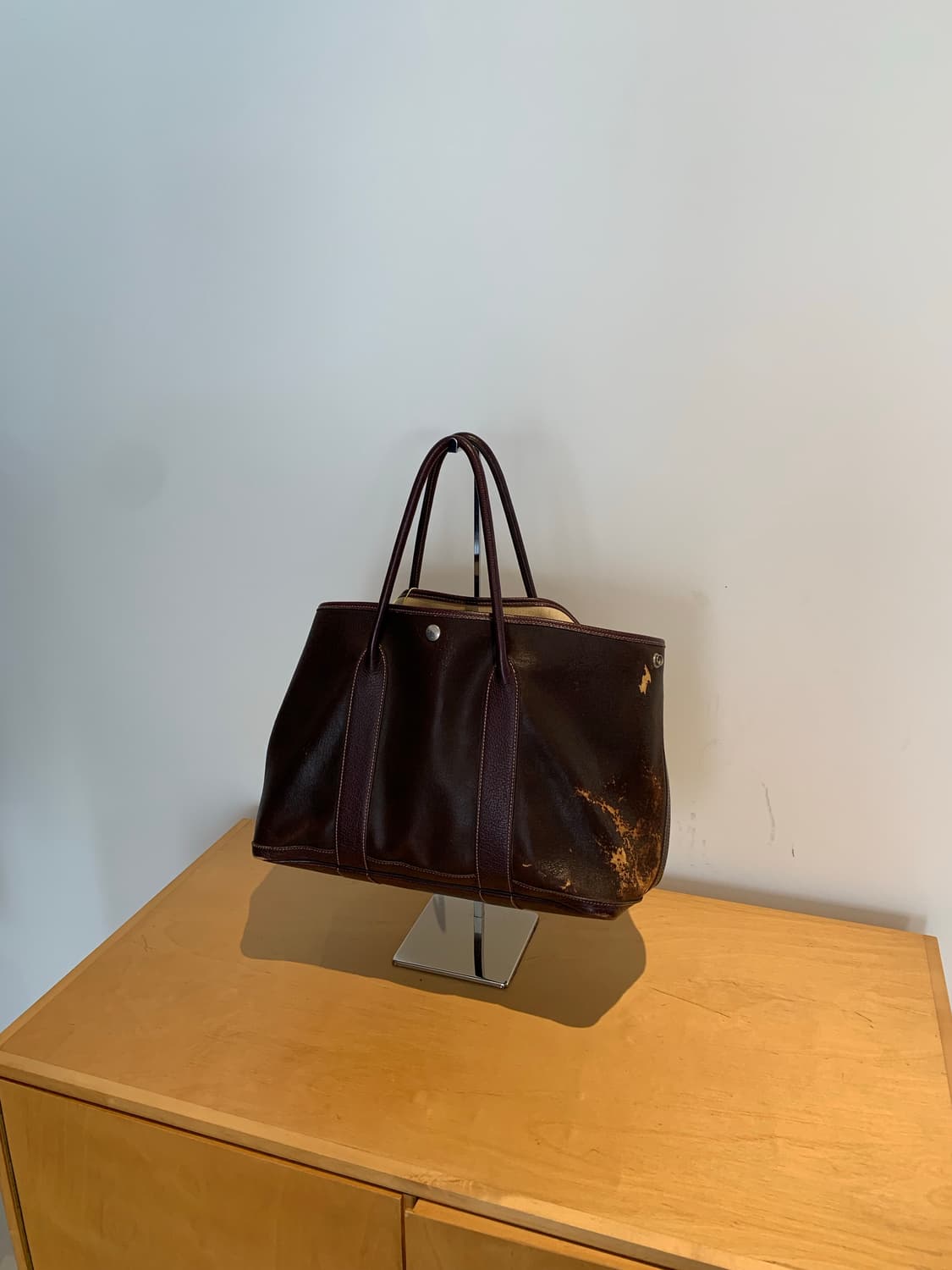 00's Vintage "Hermes" Garden Party Bag 상품이미지8