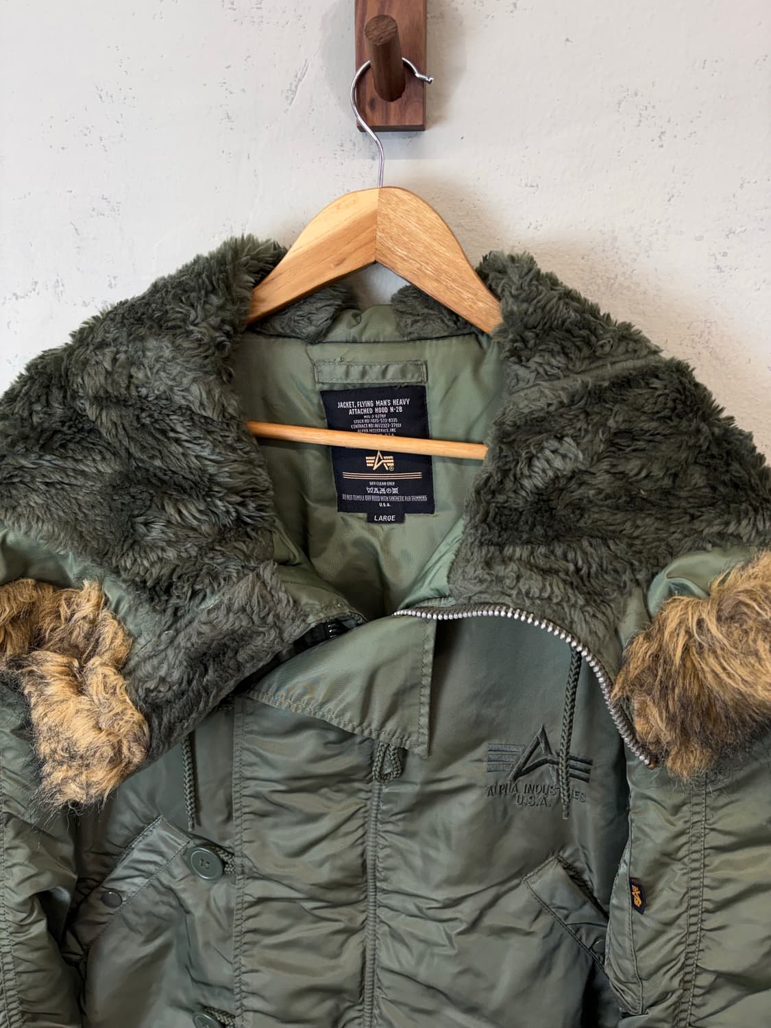 알파인더스트리 빈티지 N2B 자켓 상품이미지6