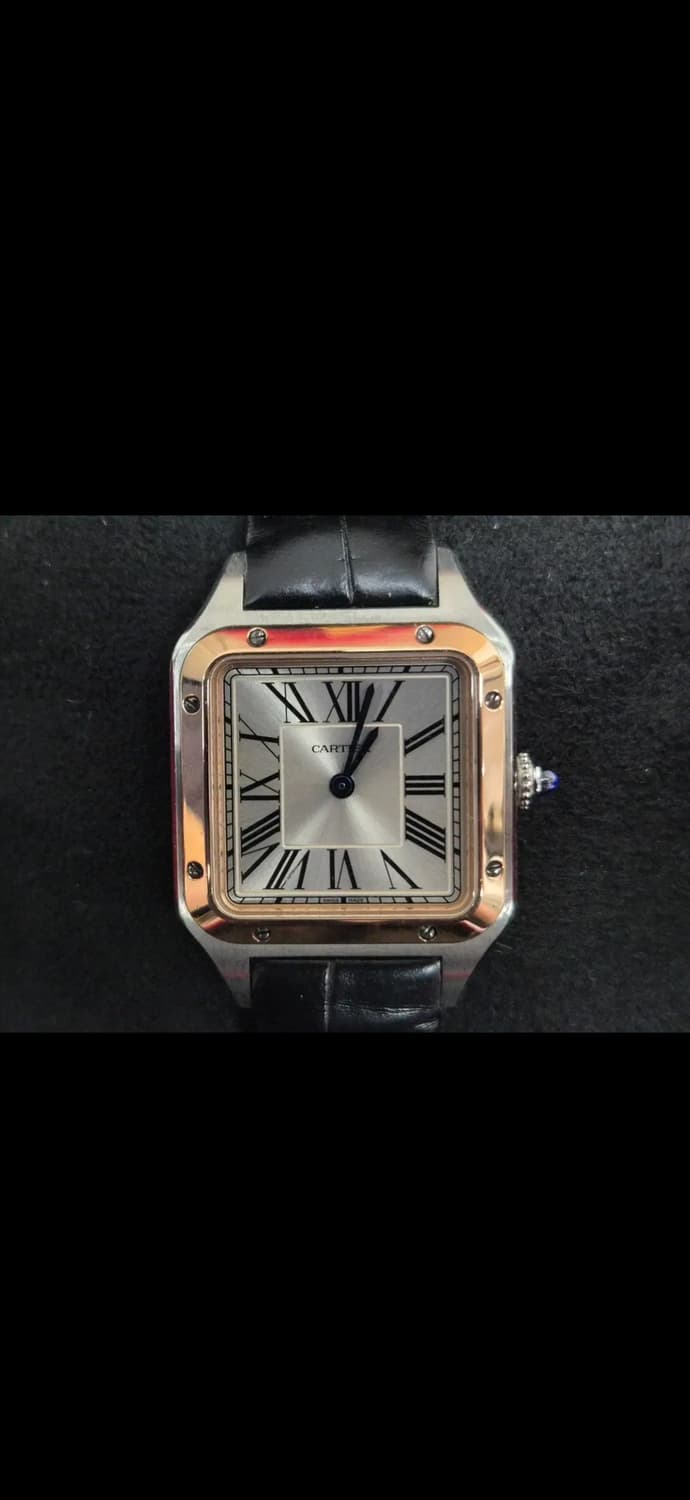 까르띠에 산토스 뒤몽 콤비 S 상품이미지4