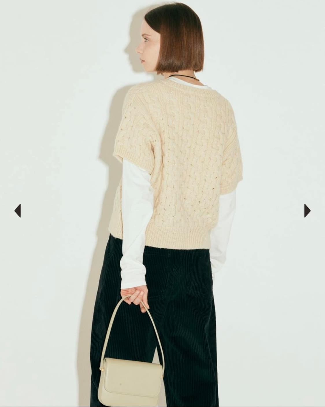 에토스 케이블 스웻 울 니트 상품이미지3