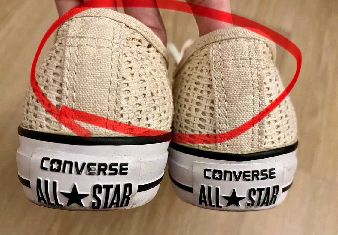 컨버스 척테일러 올스타 하이라인 크로셰 로우 (Natural Ivory) 상품이미지8