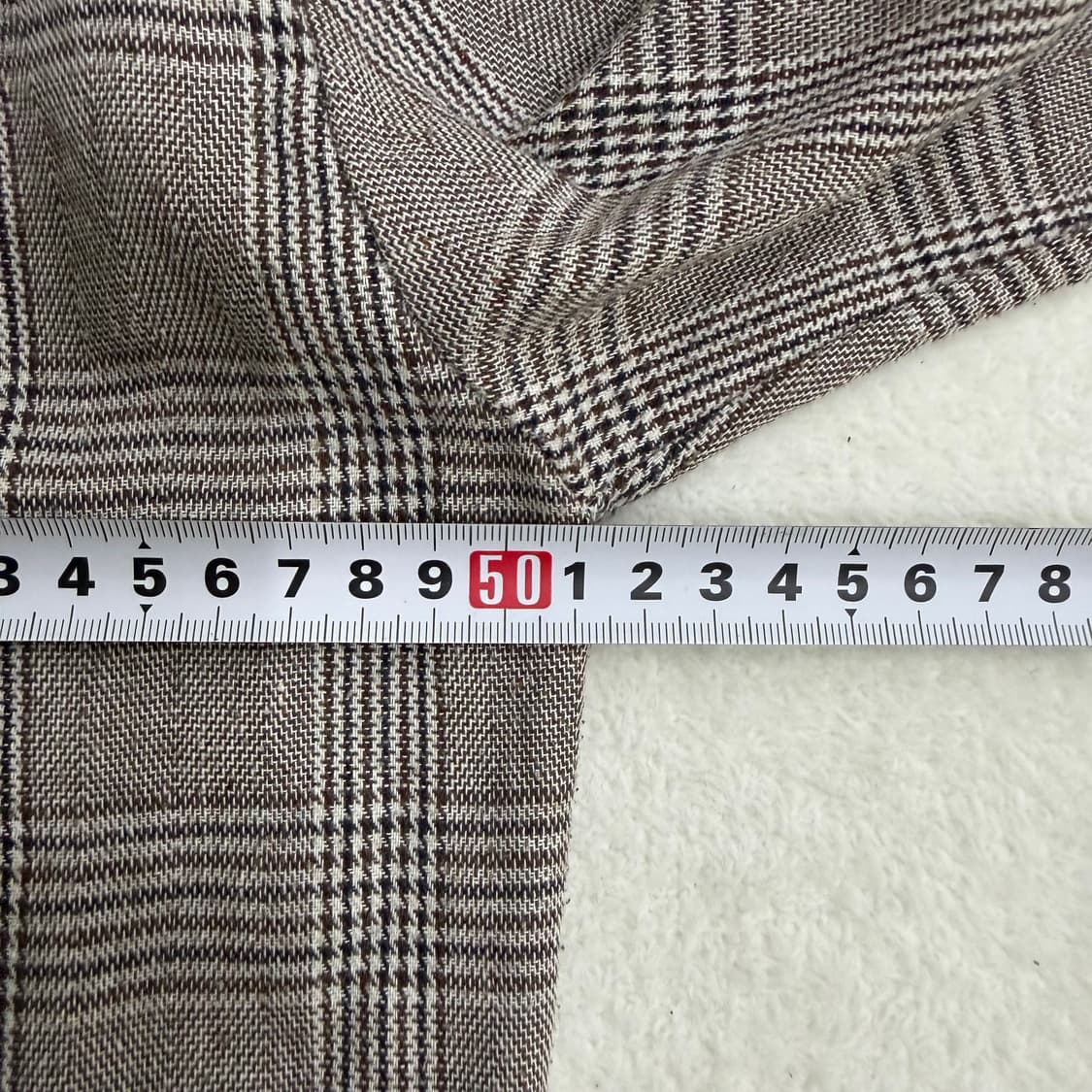 실측확인 빈티지 체크 긴팔 셔츠 0330T 상품이미지5